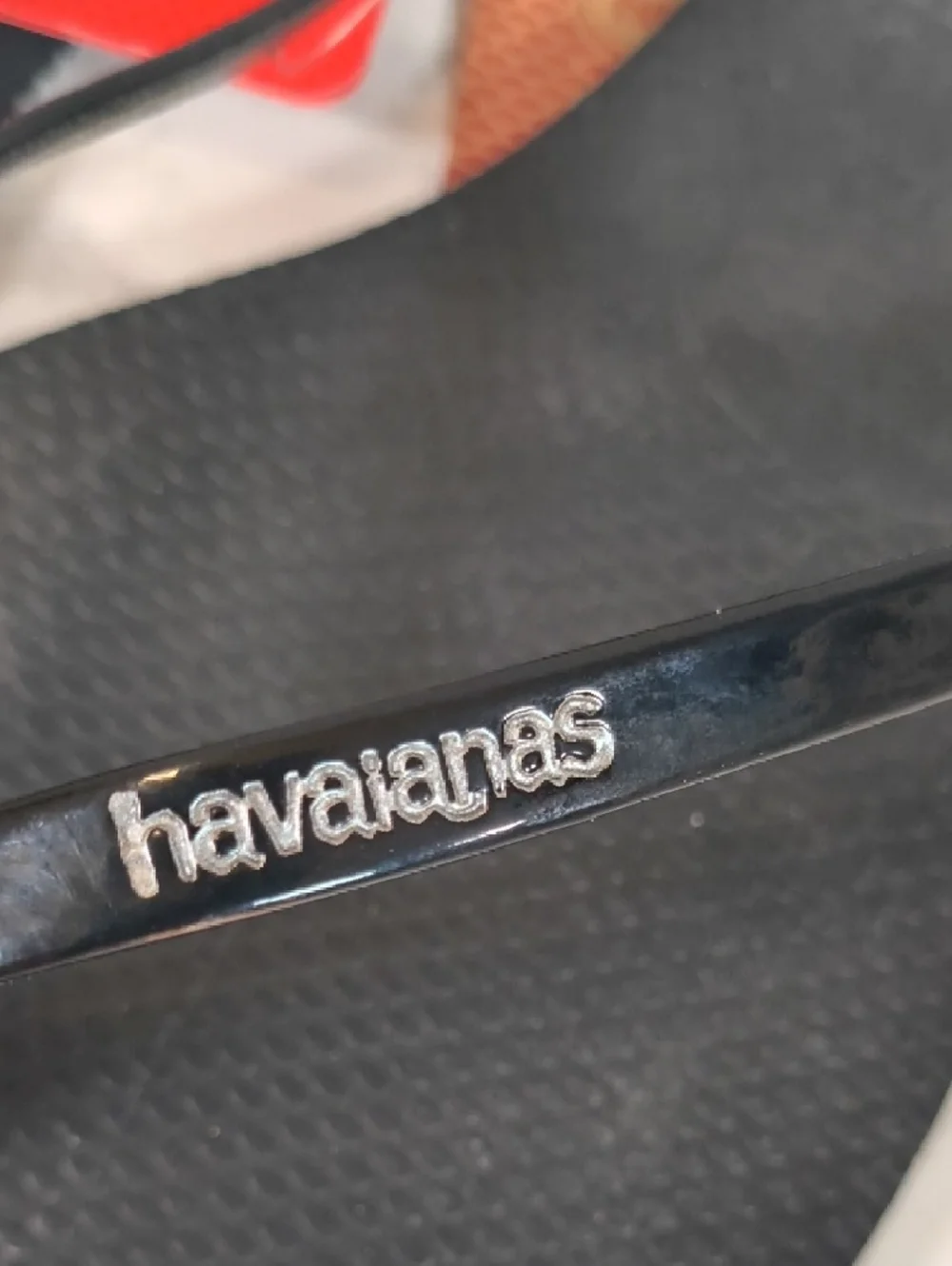 Havaianas Women’s Slim Flip Flops - Black NWT Size 11/12 - Picture 3 of 6